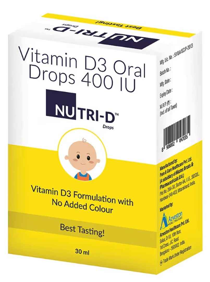 Nutri-D 400IU Oral Vitamin D3 Drop