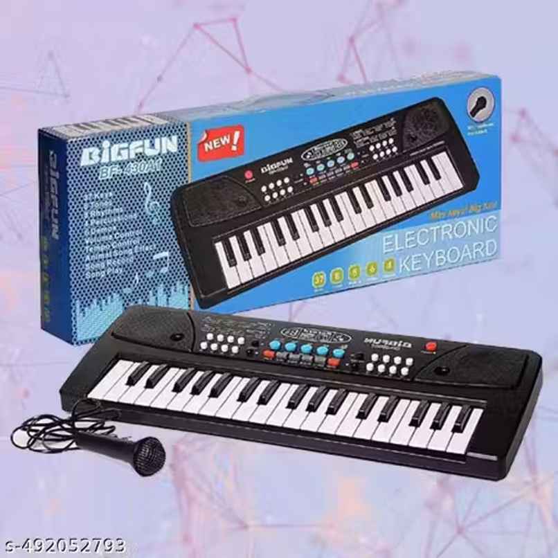 Fablue 37 Key Piano Keyboard Toy for Kids and Adults | Piano with Microphone | Musical Toy for Kids