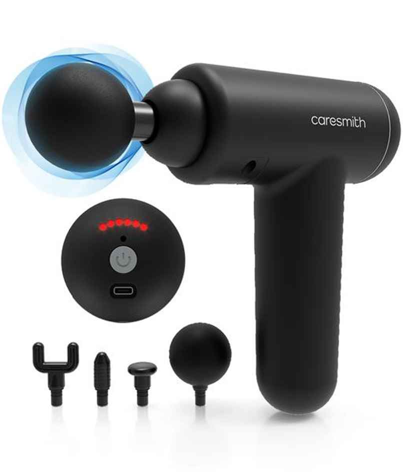 Caresmith Charge Boost Massage Gun True Percussion Massager Machine Pain Relief For Men And Women