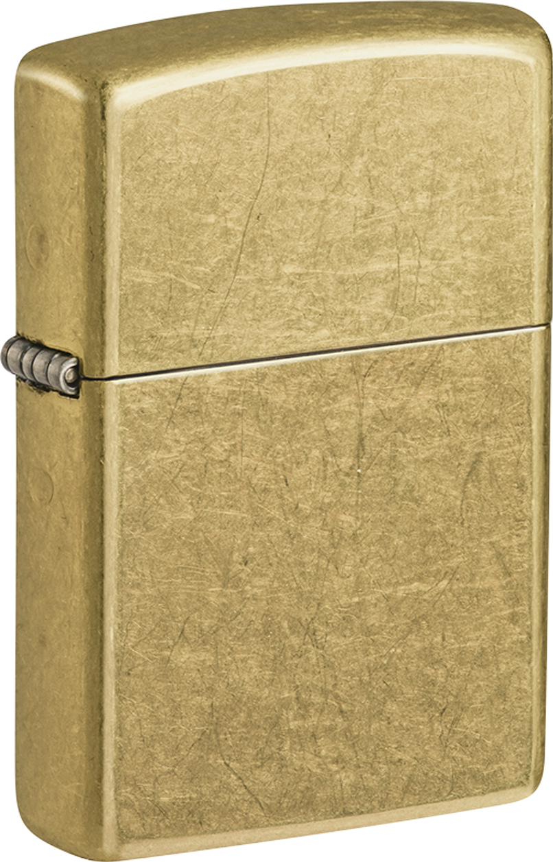 Zippo Classic Street Brass Windproof Pocket Lighter 