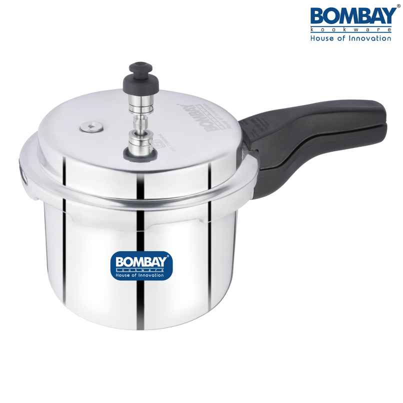 Bombay Kookware Aluminum Pressure Cooker | 3 L