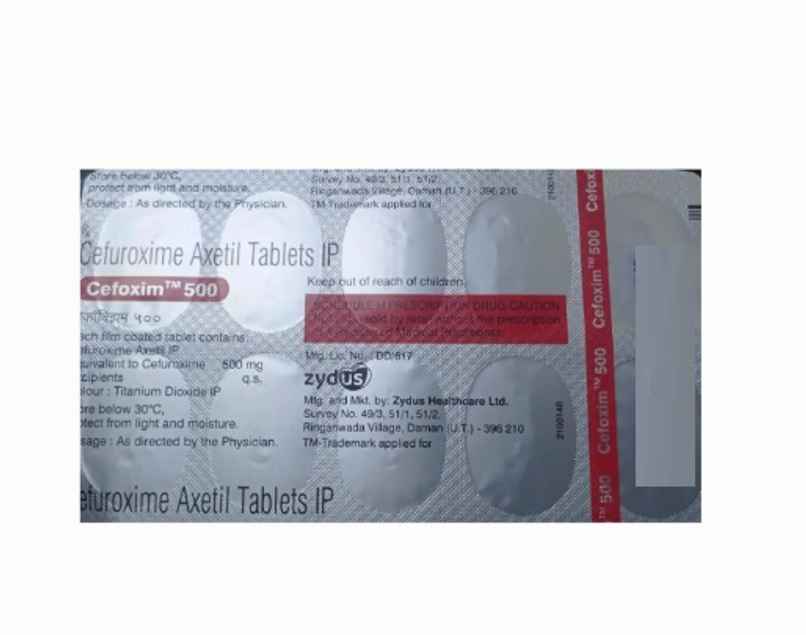 Cefoxim 500 Tablet Cefoxim 500 Tablet
