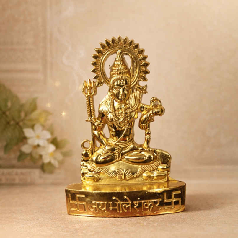 Lord Shiva Metal Idol | Mangal Bhawan