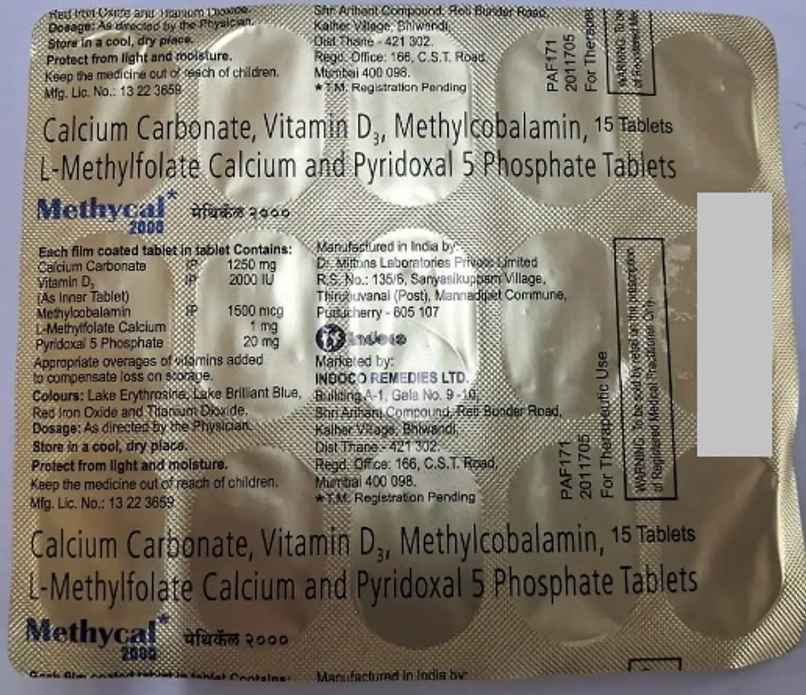 Methycal 2000 Tablet