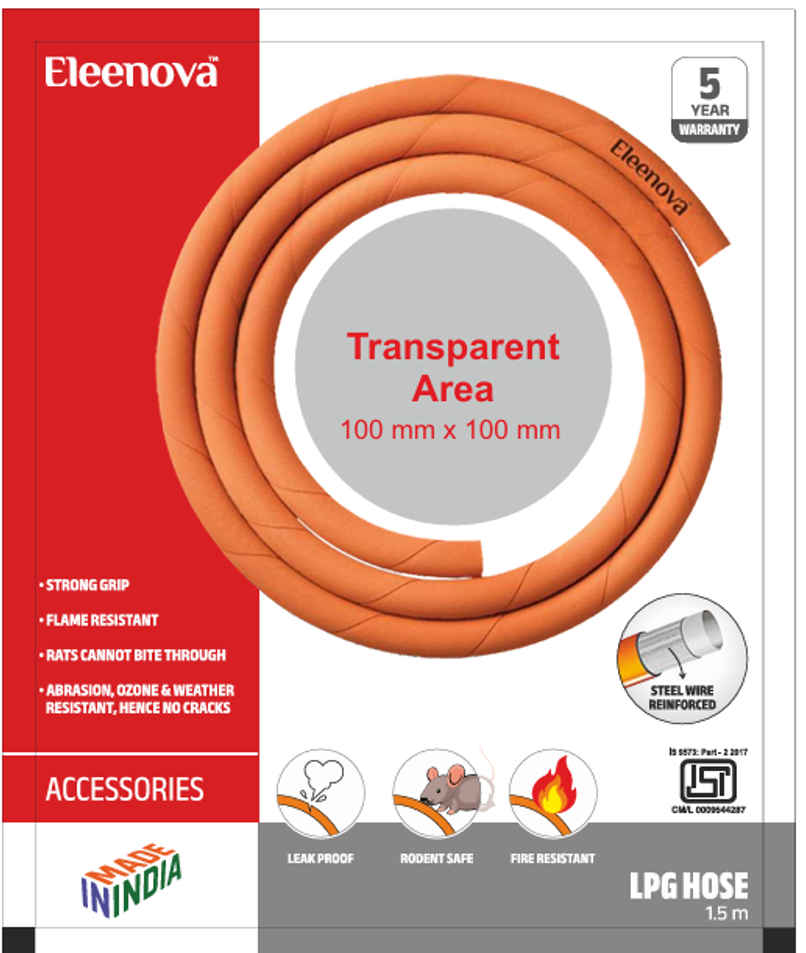 Eleenova Lp Gas Stove Hose Pipe