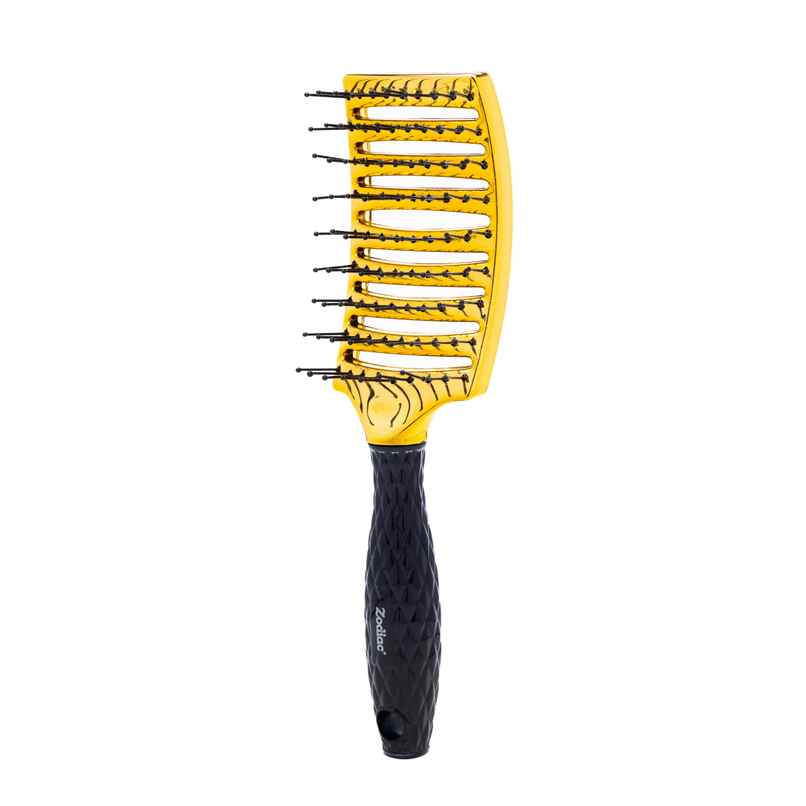 Zodiac Diamond Vent Hair Brush | Chrome Gold Zodiac Diamond Vent Hair Brush | Chrome Gold