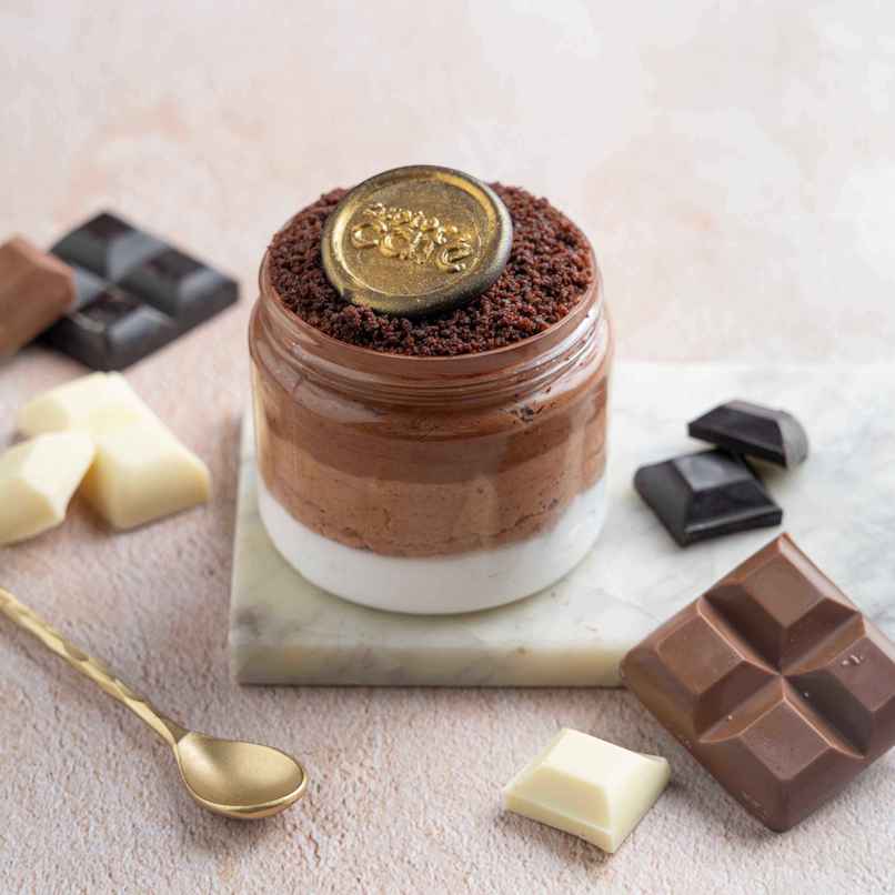 Chocolate Mousse + Choco Lava Cake  