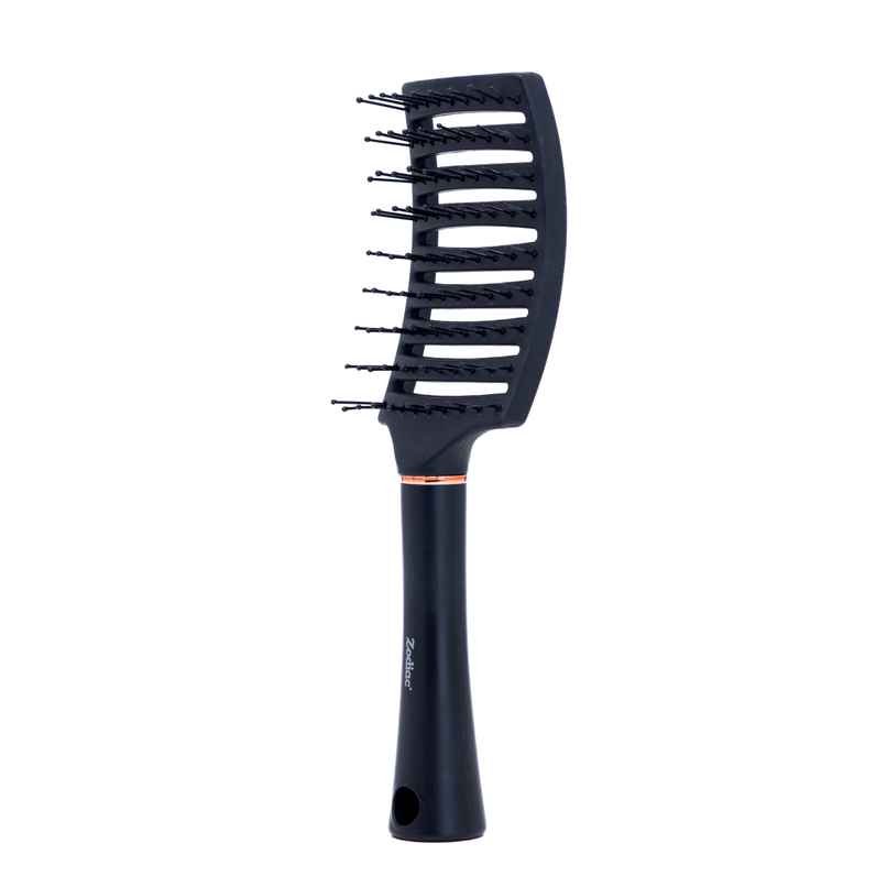 Zodiac Swiss Vent Hair Brush | Black Matt