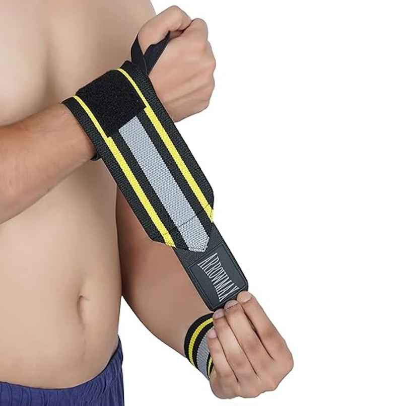 Arrowmax Gym Wrist Support With Thumb Loop Strap