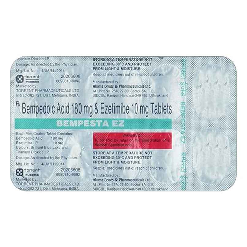 Bempesta EZ 180mg/10mg ablet Bempesta EZ 180mg/10mg ablet