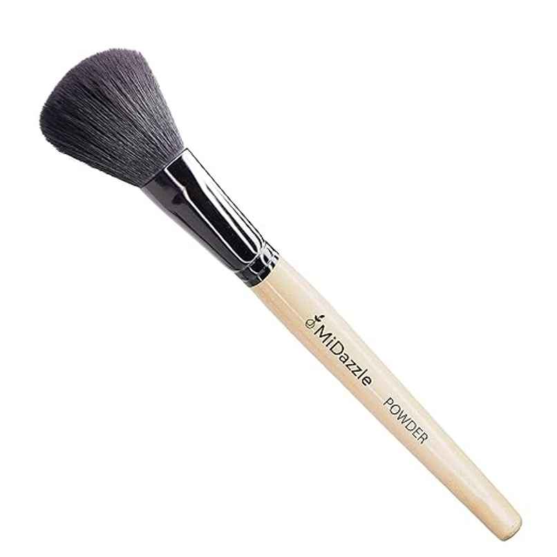 Midazzle Premium Wooden Powder Makeup Brush | MIMB1112