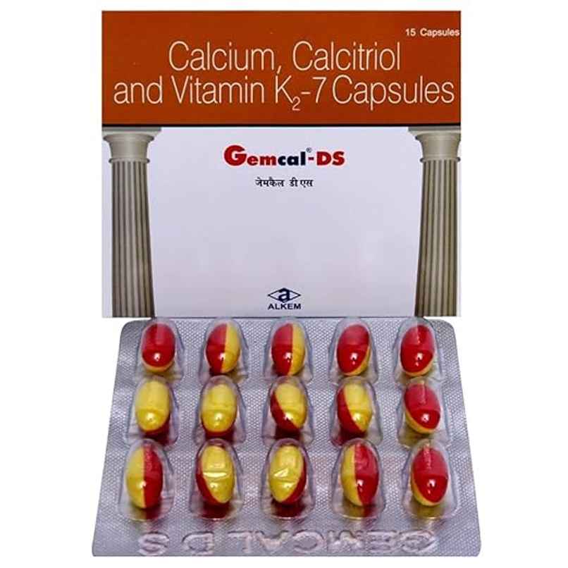 Gemcal DS Soft Gelatin Capsule Gemcal DS Soft Gelatin Capsule