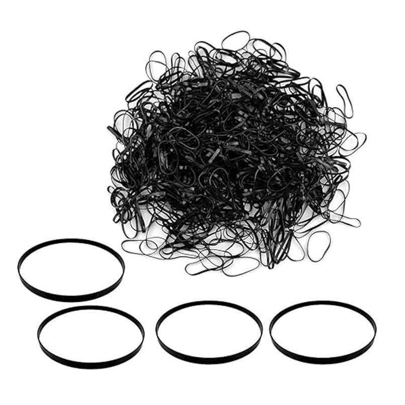Bronson Professional Rubber Band Soft & Smooth Basic Everyday Wear Thin Elastics Stretchy Hair Tie Bronson Professional Rubber Band Soft & Smooth Basic Everyday Wear Thin Elastics Stretchy Hair Tie