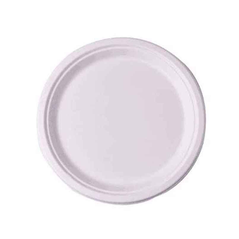 Disposable Paper White Round Plate | 6 inch | Pack of 25 | 225 GSM | Tempware Disposable Paper White Round Plate | 6 inch | Pack of 25 | 225 GSM | Tempware
