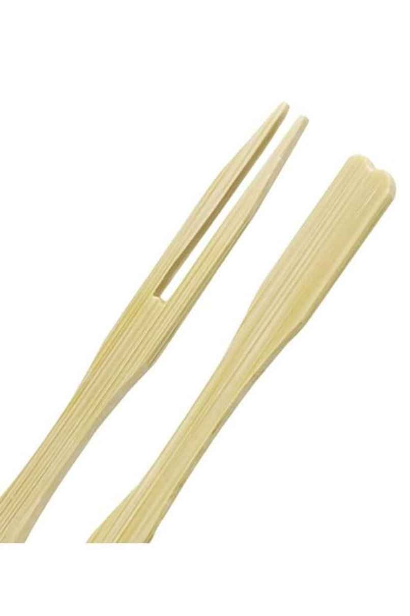 Tempware Wooden Fruit/Snacks Fork | 88M | Pack Of 50