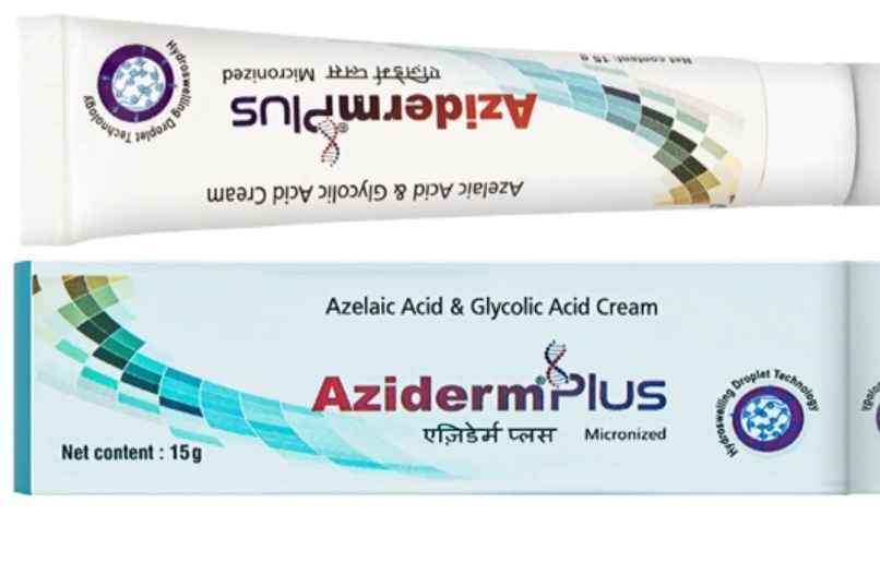 Aziderm Plus - Azelaic Acid and Glycolic Acid Cream for Oil Skin Aziderm Plus - Azelaic Acid and Glycolic Acid Cream for Oil Skin