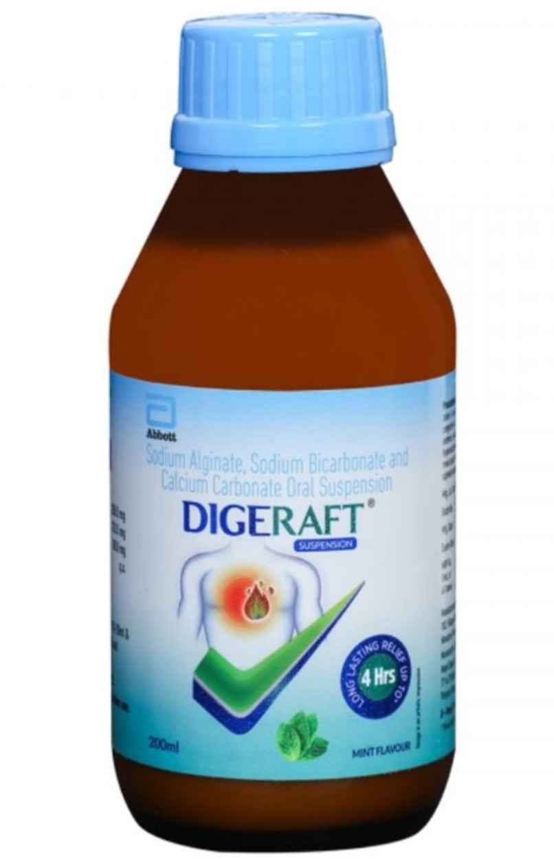 Digeraft Mint Flavour Oral Suspension Digeraft Mint Flavour Oral Suspension