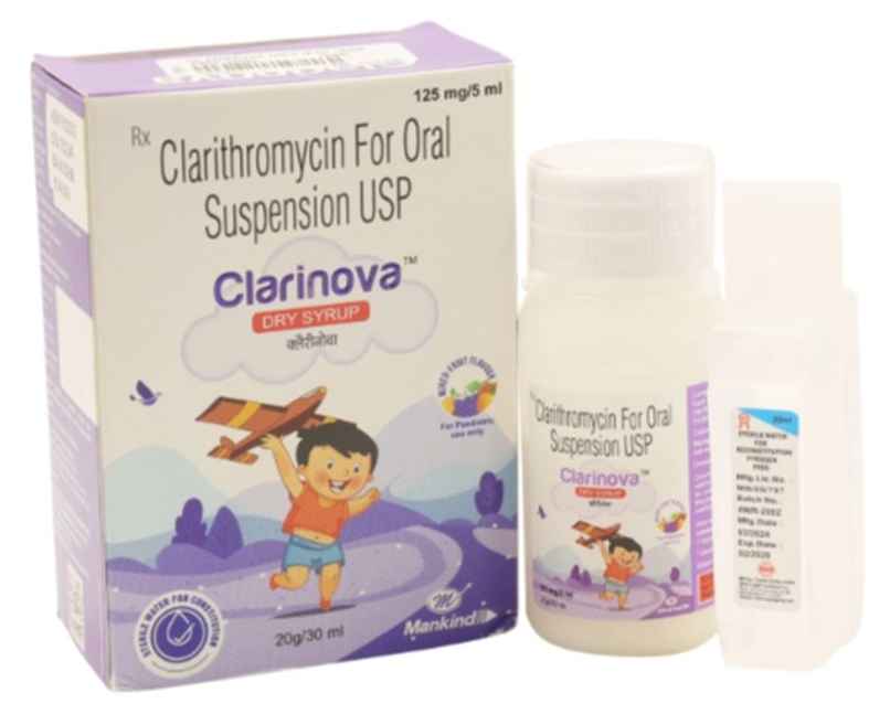 Clarinova  Mixed Fruit Flavour Dry Syrup