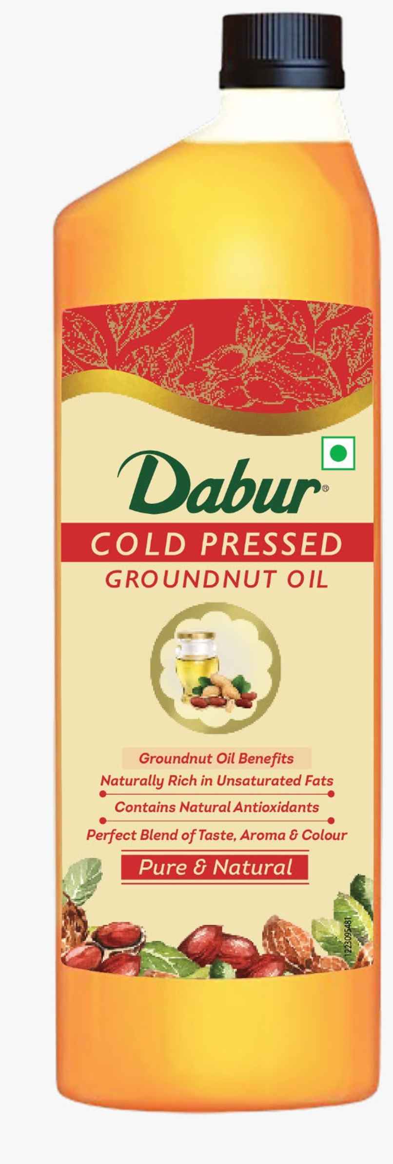 Dabur Groundnut (Peanut) Cold Pressed Oil | Healthy Cooking Oil Dabur Groundnut (Peanut) Cold Pressed Oil | Healthy Cooking Oil