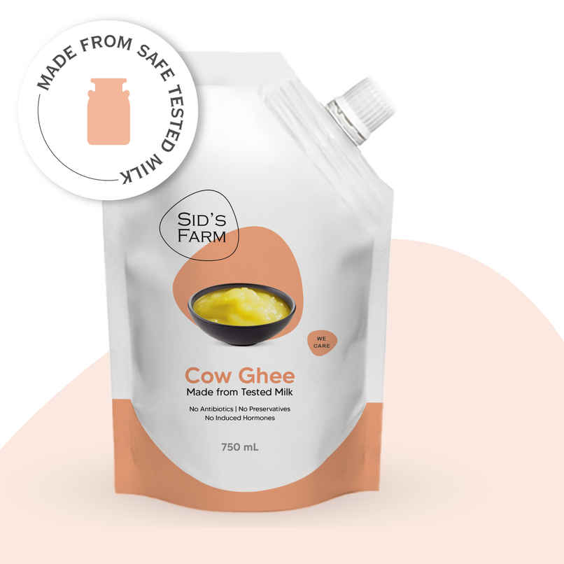 Sid's Farm Cow Ghee | Pure & Authentic Sid's Farm Cow Ghee | Pure & Authentic