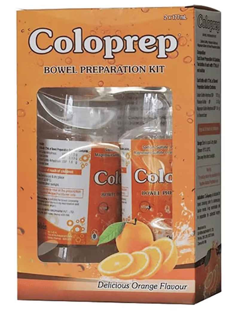 Coloprep Delicious Orange Flavour Bowel Preparation Kit