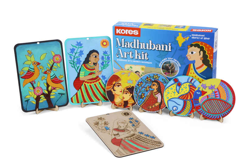 Kores Madhubani Art Kit Kores Madhubani Art Kit