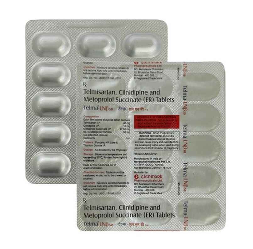 Telma-LNB 50 Tablet ER