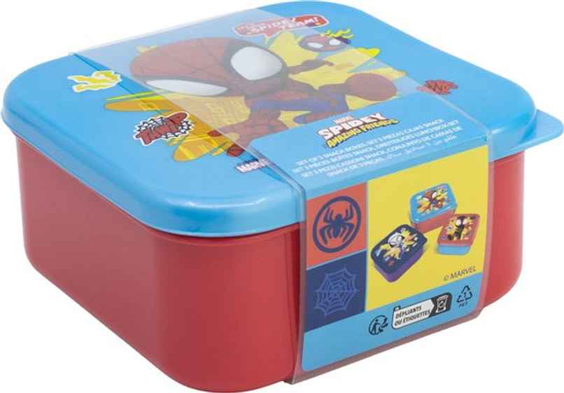 Striders Nesting Snack Boxes Set Spidey & Friends Team Striders Nesting Snack Boxes Set Spidey & Friends Team