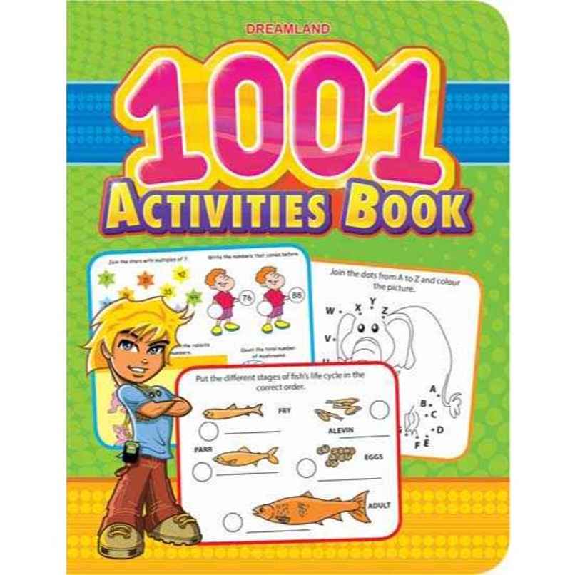1001 Activities Book for Kids|Fun Activities of Word Searches,Puzzles,Dot-to-Dots,Mazes & Activity 1001 Activities Book for Kids|Fun Activities of Word Searches,Puzzles,Dot-to-Dots,Mazes & Activity