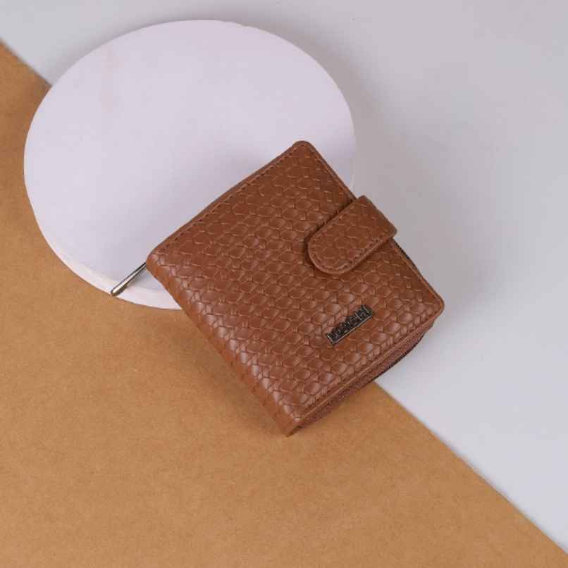 Mochi Tan Synthetic Wallet for Women | 95-139-23