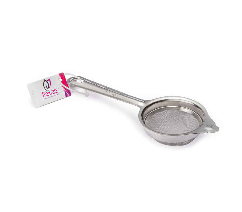 Petals Stainless Steel Tea/Coffee/Chai/Channi/Strainer Filter | 8 cm diameter Petals Stainless Steel Tea/Coffee/Chai/Channi/Strainer Filter | 8 cm diameter
