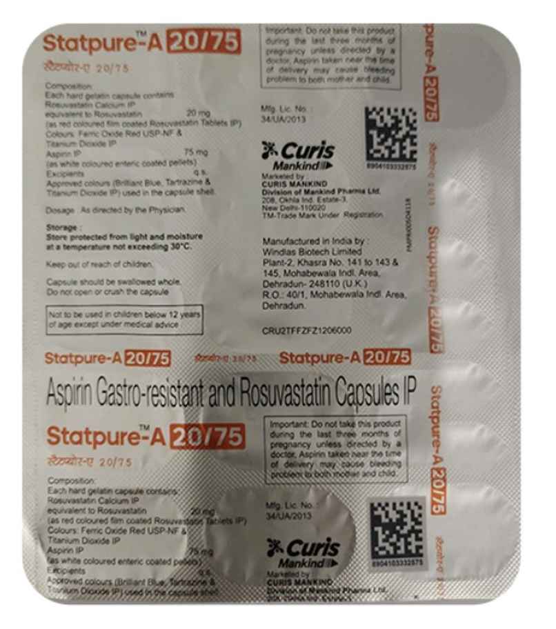 Statpure-A 20/75 Capsule Statpure-A 20/75 Capsule