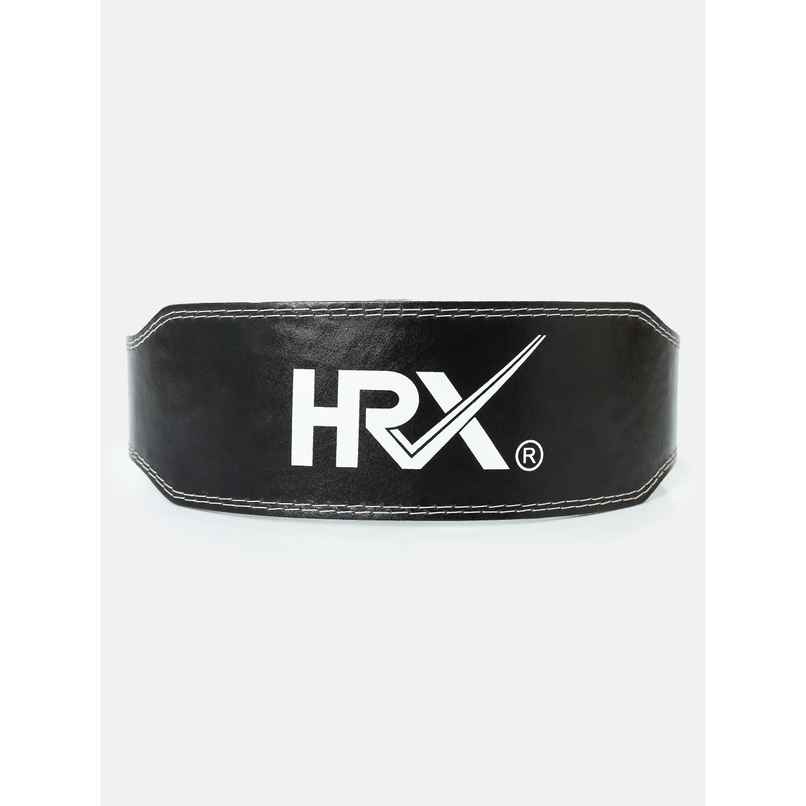 HRX Gym Belt Super Leather | Small | Black