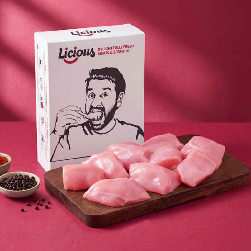 Licious Chicken Leg Boneless Cubes