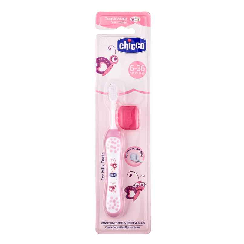 Chicco Toothbrush Pink 6M-36M