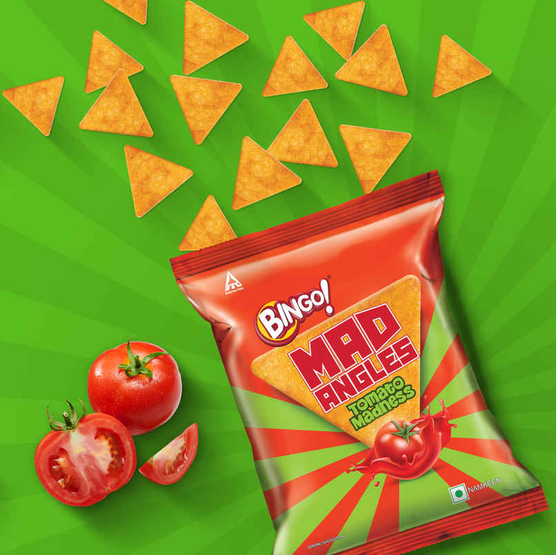 Bingo! Mad Angles Tomato Madness | Tangy & Crunchy