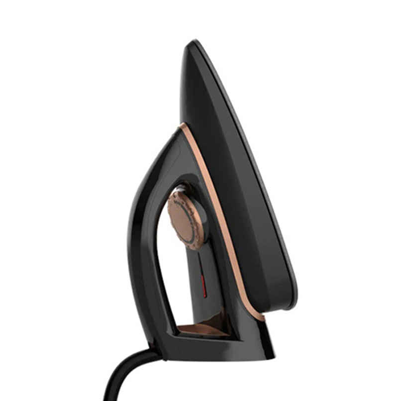 Crompton ACGEI-INSTAGLIDE 1000 W Dry Iron with NonStick Coating, Six Fabric Settings, Auto Cut off - BLACK AND BROWN