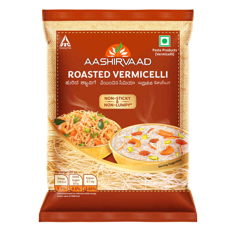 Aashirvaad Roasted Vermicelli | Non-Sticky