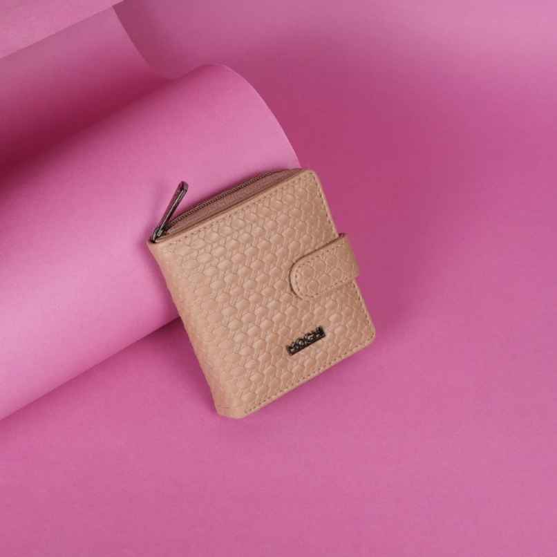 Mochi Beige Synthetic Wallet for Women | 95-139-20 Mochi Beige Synthetic Wallet for Women | 95-139-20