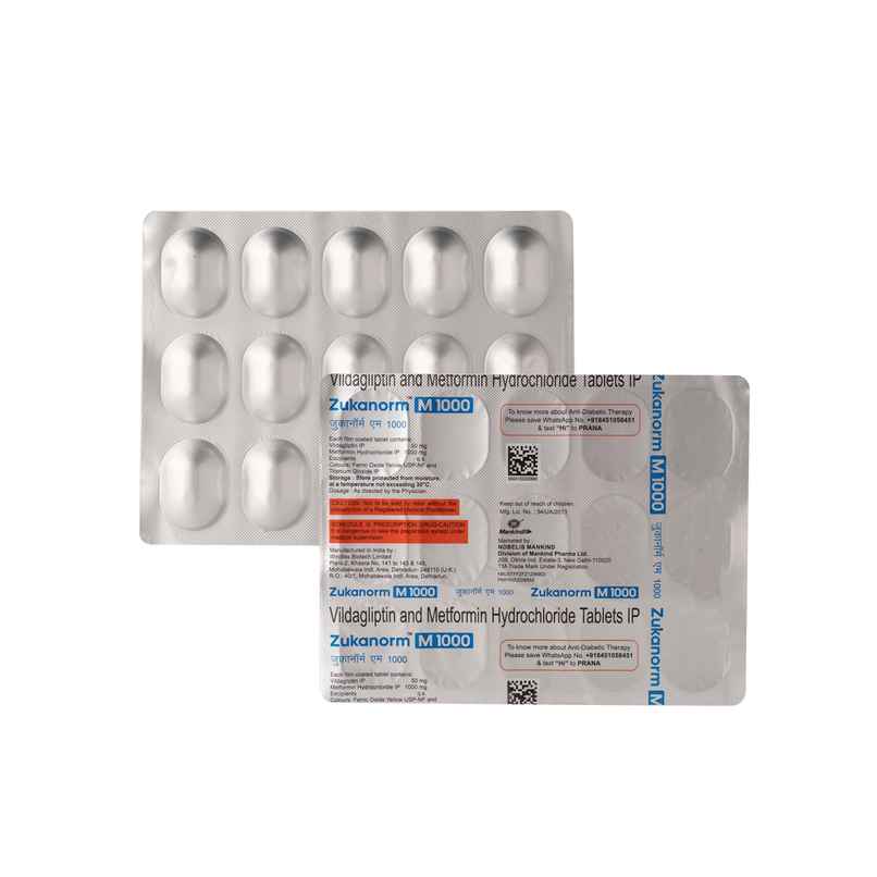 Zukanorm M 1000 Tablet Zukanorm M 1000 Tablet