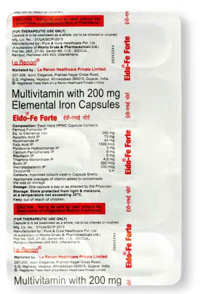 Eido-Fe Forte Capsule Eido-Fe Forte Capsule