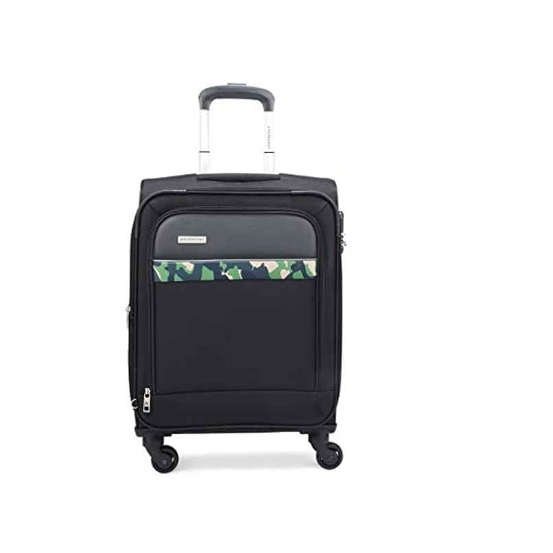 Aristocrat Unisex Polyester 121 L Trolley Bag | Black - L