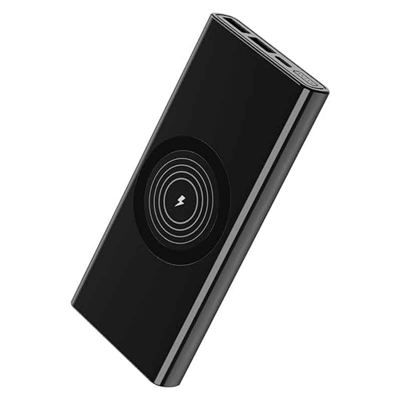 boAt 10000 mAh Wireless Power Bank w/ 15W Wireless Charging - PB310 Wireless Pro (Carbon Black)