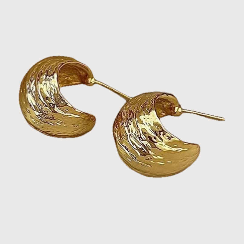 Just Lil Things Gold Pin Earrings | jlt11479