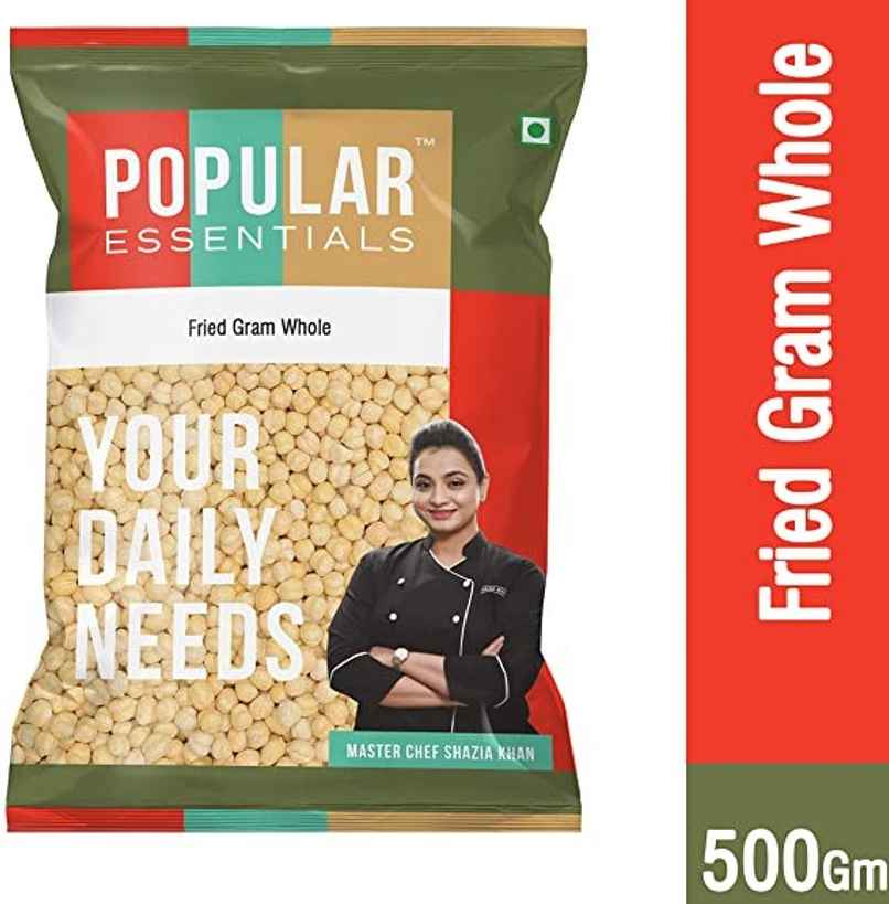 Popular Essentials Premium Fried Gram Whole Popular Essentials Premium Fried Gram Whole