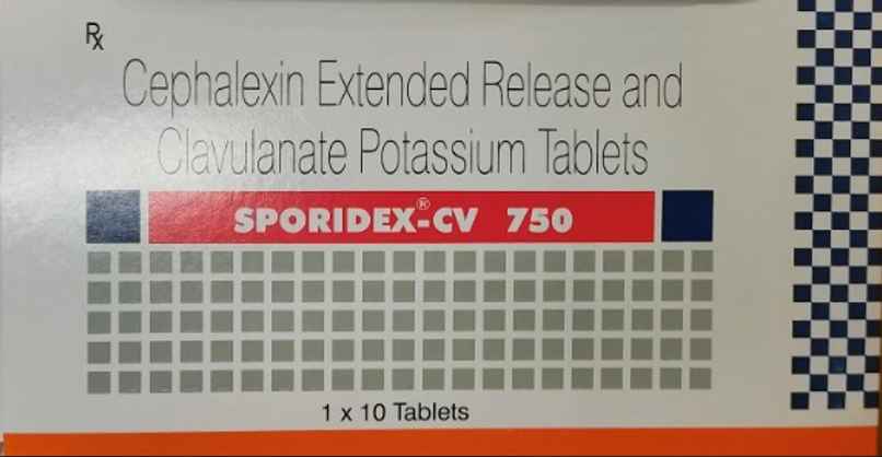 Sporidex-CV 750 Tablet ER
