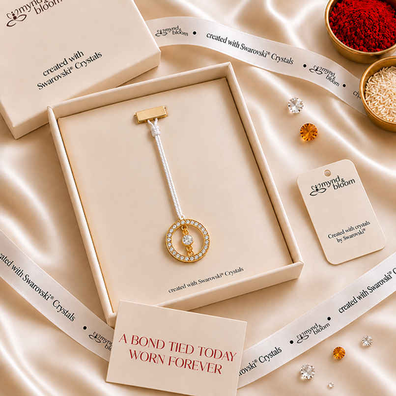 Created with Swarovski Crystals | The Circle of Life | Carat Gold Plating Created with Swarovski Crystals | The Circle of Life | Carat Gold Plating