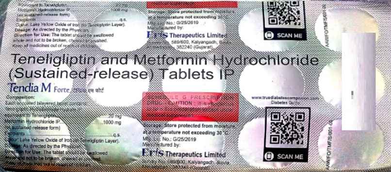Tendia M Forte Tablet SR