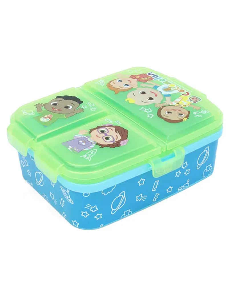 Striders Multi Compartment Rectangular Sandwich Box Cocomelon | XL