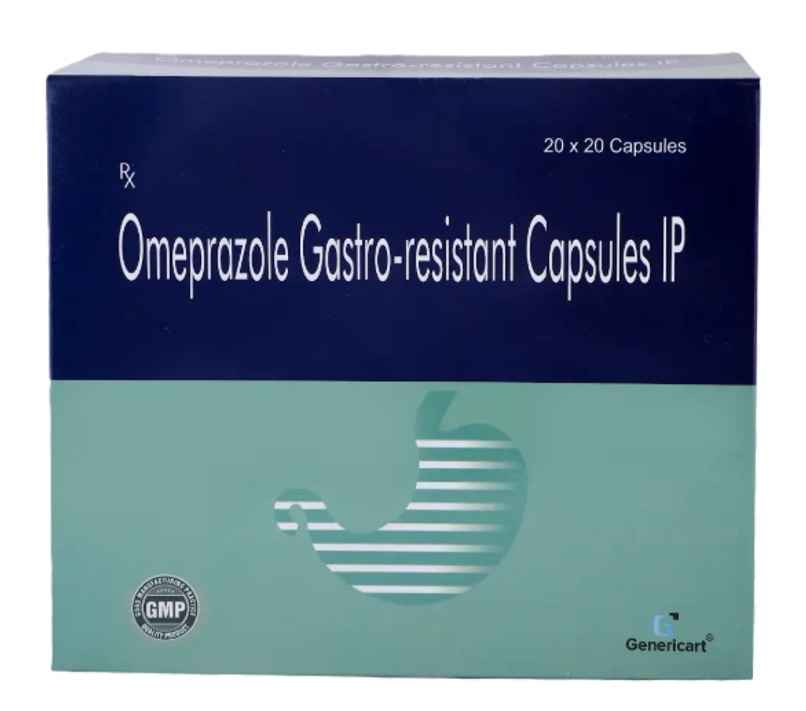 Genericart Omeprazole 20mg Capsule Genericart Omeprazole 20mg Capsule